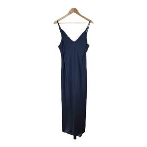 Bella Dahl Essential Frayed Maxi Dress NWT